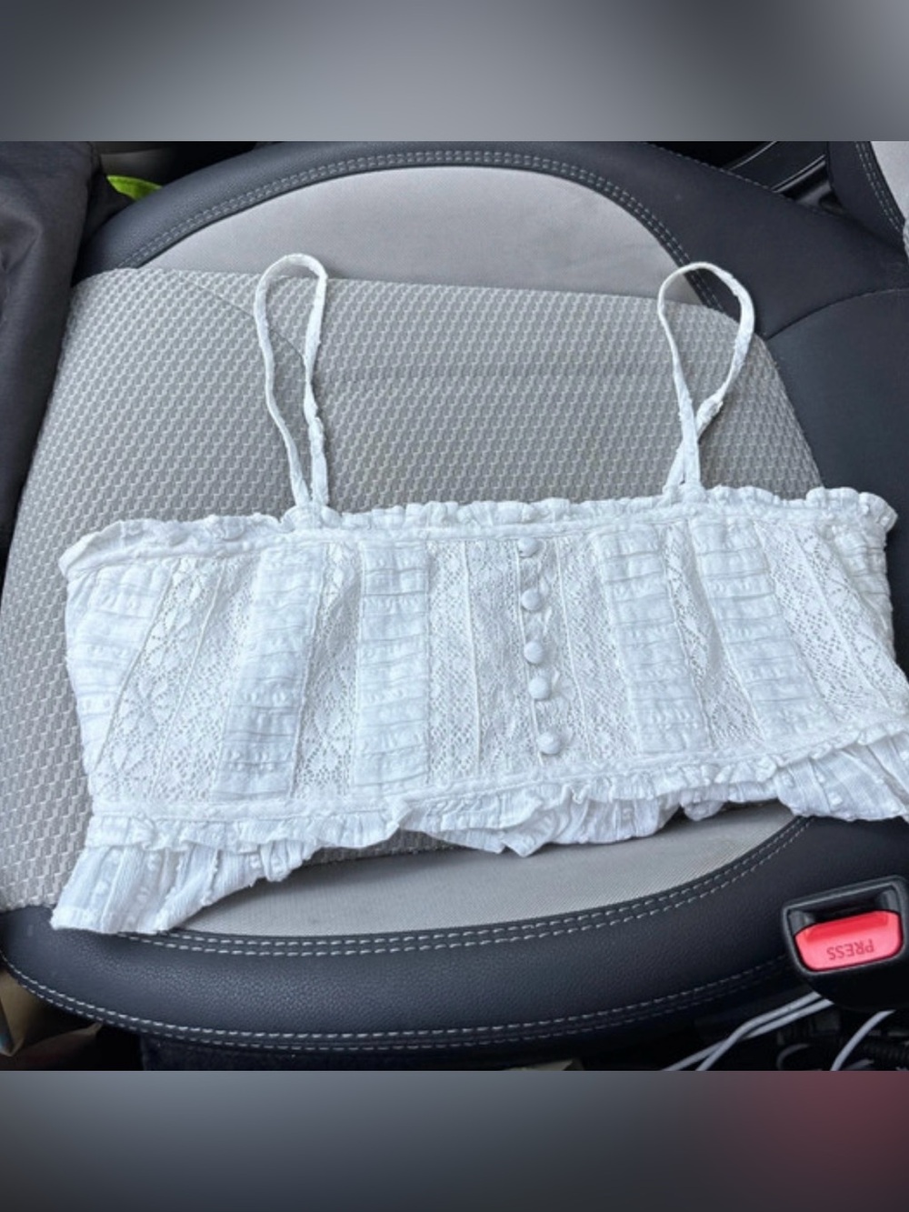 Aeropostale White Crop Top